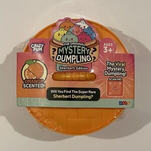 RMS Viral Mystery Dumpling Sherbert Edition Orange Scent Crazy Fun Bun Squishy